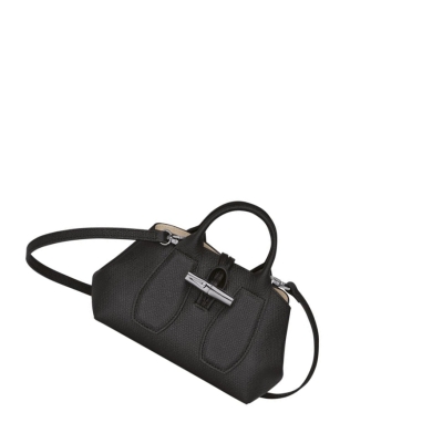 Longchamp Roseau XS Naisten Käsilaukut Mustat | Fi-WFRA184