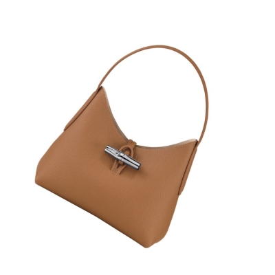 Longchamp Roseau XS Naisten Olkalaukku Beige | Fi-RSEO679