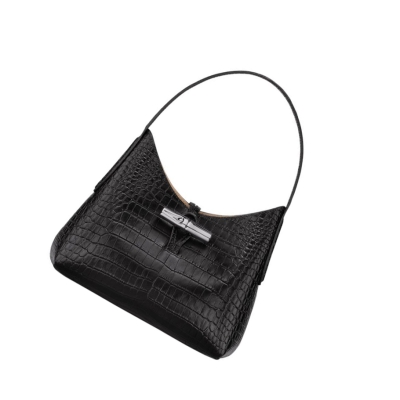 Longchamp Roseau XS Naisten Olkalaukku Mustat | Fi-LIBG421